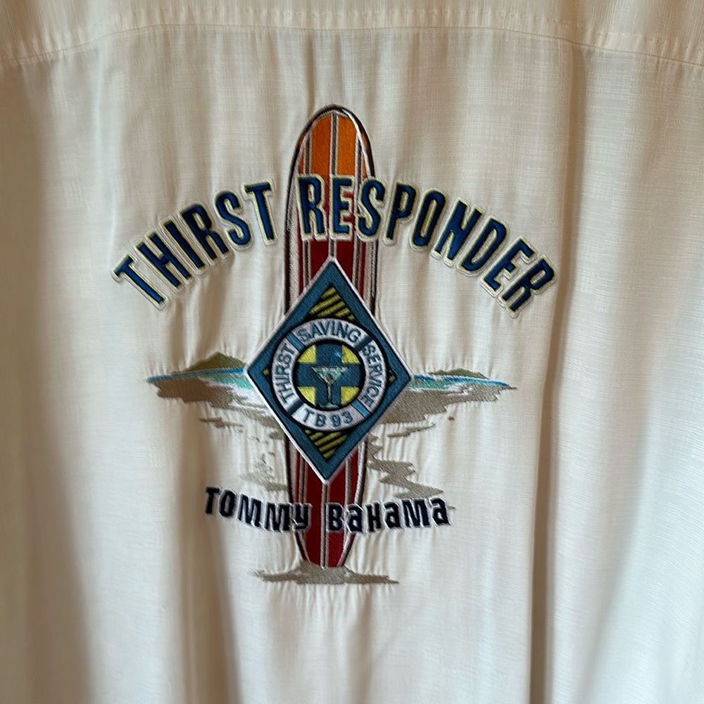 GUC Tommy Bahama panel back shirt XXL